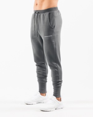 Alphalete Academy Club Jogger Joggebukser Herre Smoke | NIVSUY-068