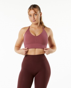 Alphalete Alphalux Wonder Bra Sports BH Dame Wisteria | JDGXQM-987