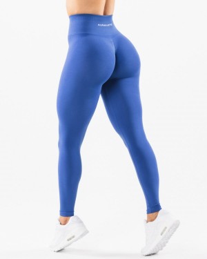 Alphalete Amplify Legging Leggings Dame Sapphire | WLVKQJ-613