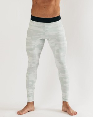 Alphalete Core Trenings Tight Undertøy Herre Sølv Camouflage | UFDOCY-906