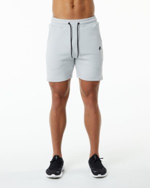 Alphalete ELMTS Atletiske Kort 6" Shorts Herre Grå | RSDVHQ-256