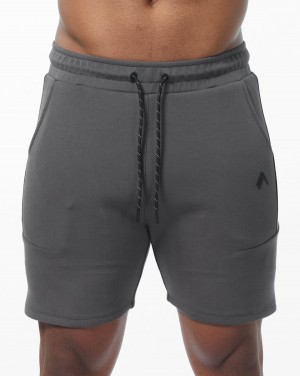 Alphalete ELMTS Atletiske Kort 6" Shorts Herre Charcoal | PONRUJ-150