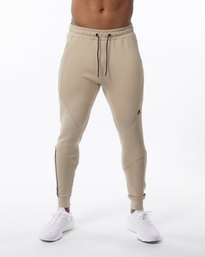 Alphalete ELMTS Cuffed Jogger Joggebukser Herre Tan | RCLJMN-834