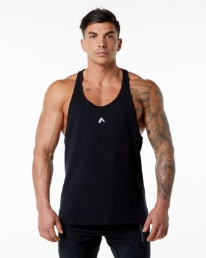 Alphalete Emblem Stringer Stringers Herre Svarte | HQKGAY-149