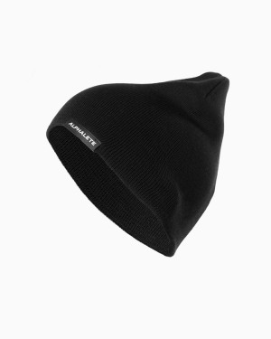 Alphalete Essential Beanie Accessories Dame Svarte | OIUMYC-247