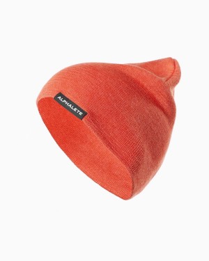 Alphalete Essential Beanie Accessories Herre Oransje | ROPKAL-691