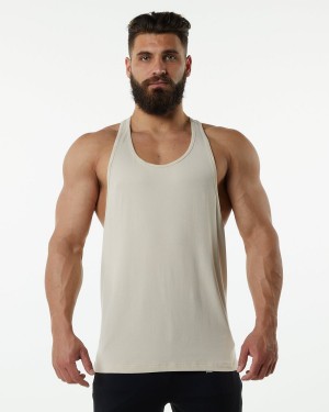 Alphalete Evo Stringer Stringers Herre Sahara | UDQMHA-251