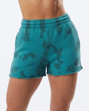 Alphalete HCTS Kort 3.5" Shorts Dame Submarine | OLWJMF-384