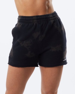 Alphalete HCTS Kort 3.5" Shorts Dame Svarte | JUNHIC-094