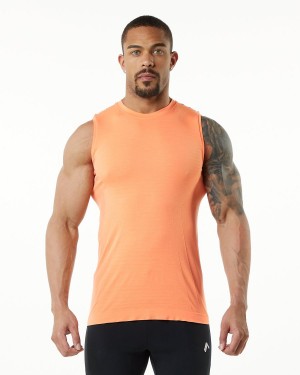 Alphalete Hero Tank Singlet Herre Faded Day Tripper | VJLUIX-841