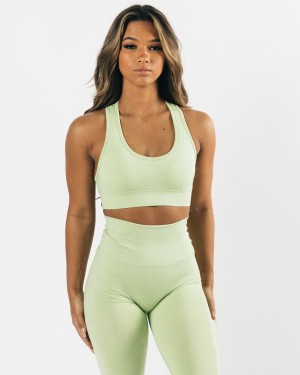 Alphalete Impact Bra Sports BH Dame Frozen Spring | NVIQDT-273