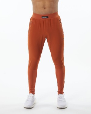 Alphalete Infinity Tech Pant Joggebukser Herre Sour Tangerine | DWRVMZ-492