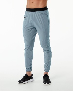 Alphalete Studio Pant Joggebukser Herre Blå | CWDMXO-816