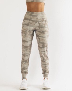 Alphalete Surface Expanse Jogger Joggebukser Dame Camouflage | EDMOPQ-170