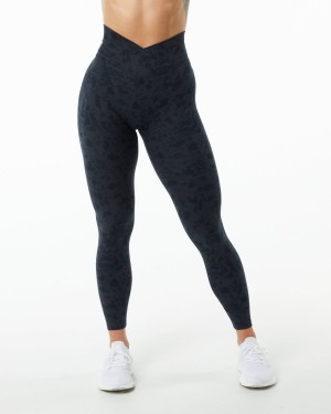 Alphalete Surface Power Legging Leggings Dame Svarte | VLYHDN-978