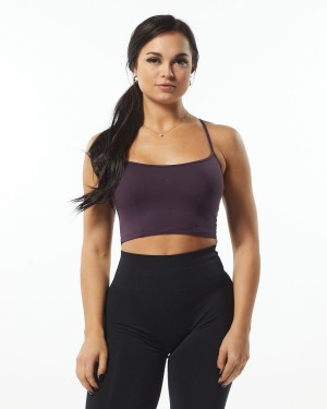 Alphalete Ultrasoft Camisole Tank Tank Top Dame Lilla | RVBUMA-384