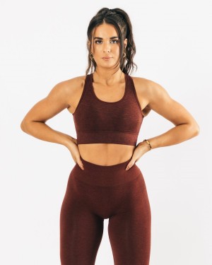 Alphalete Vault Bra Sports BH Dame Kopper | XBATGD-367