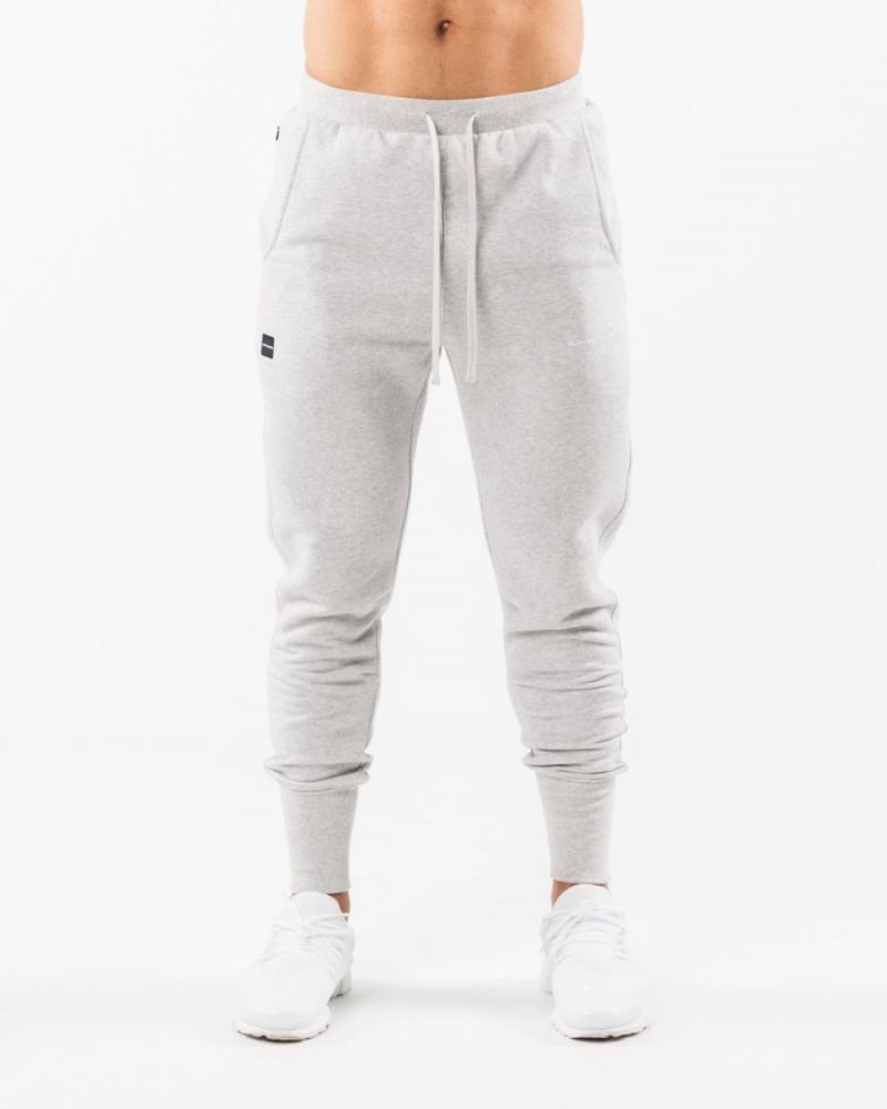 Alphalete Academy Club Jogger Joggebukser Herre Grå | HXTKNS-842