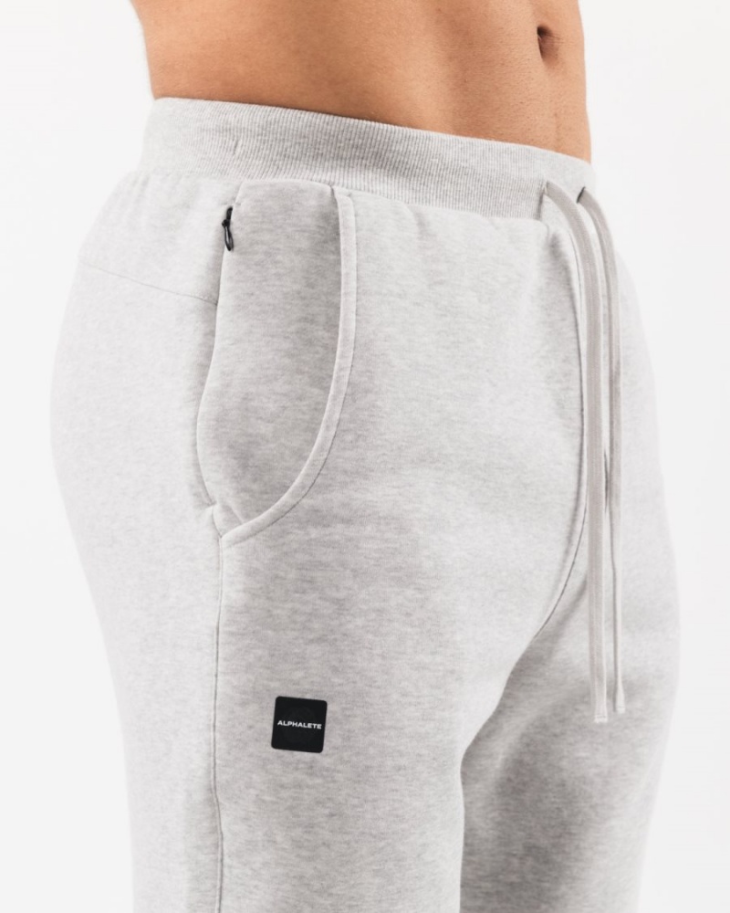 Alphalete Academy Club Jogger Joggebukser Herre Grå | HXTKNS-842