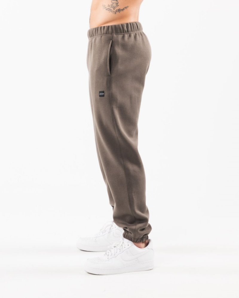 Alphalete Academy Relaxed Jogger Joggebukser Herre Desert Taupe | EVPIBU-057