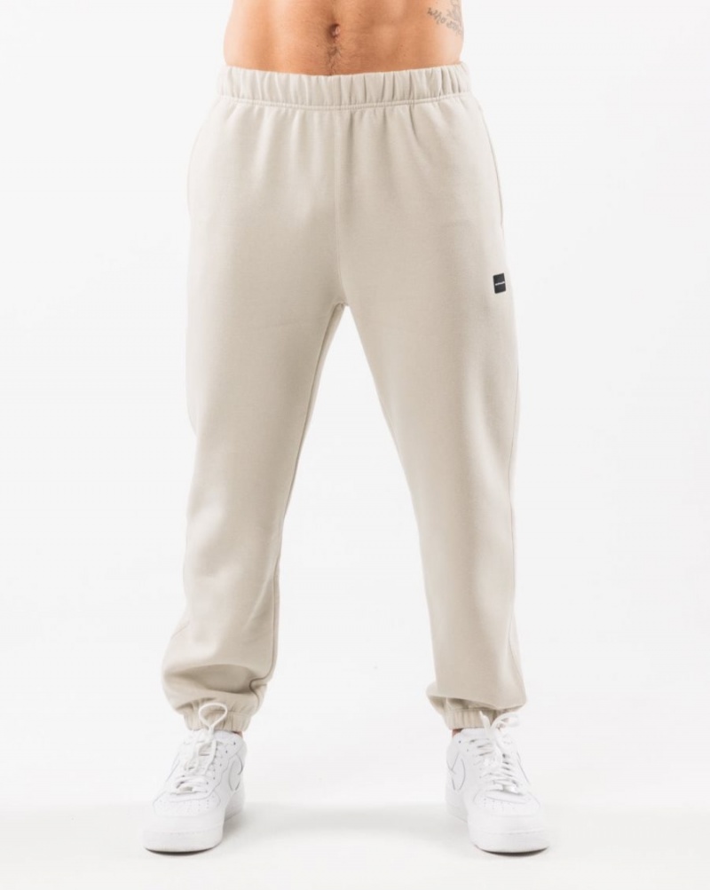 Alphalete Academy Relaxed Jogger Joggebukser Herre Sea Shell | BTSCLI-043