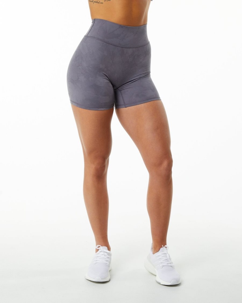 Alphalete Alphalux Wonder Kort 6" Shorts Dame Misty Lilac | TVQFDA-384