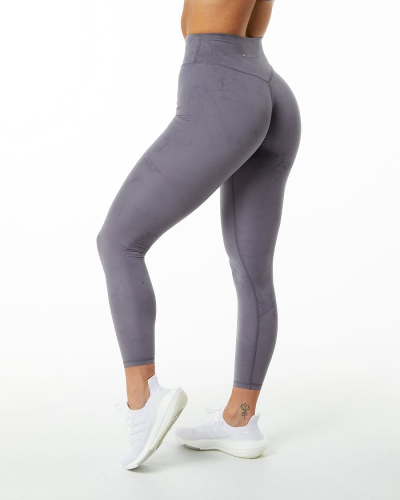 Alphalete Alphalux Wonder Legging 27" Leggings Dame Misty Lilac | XGIQWU-804