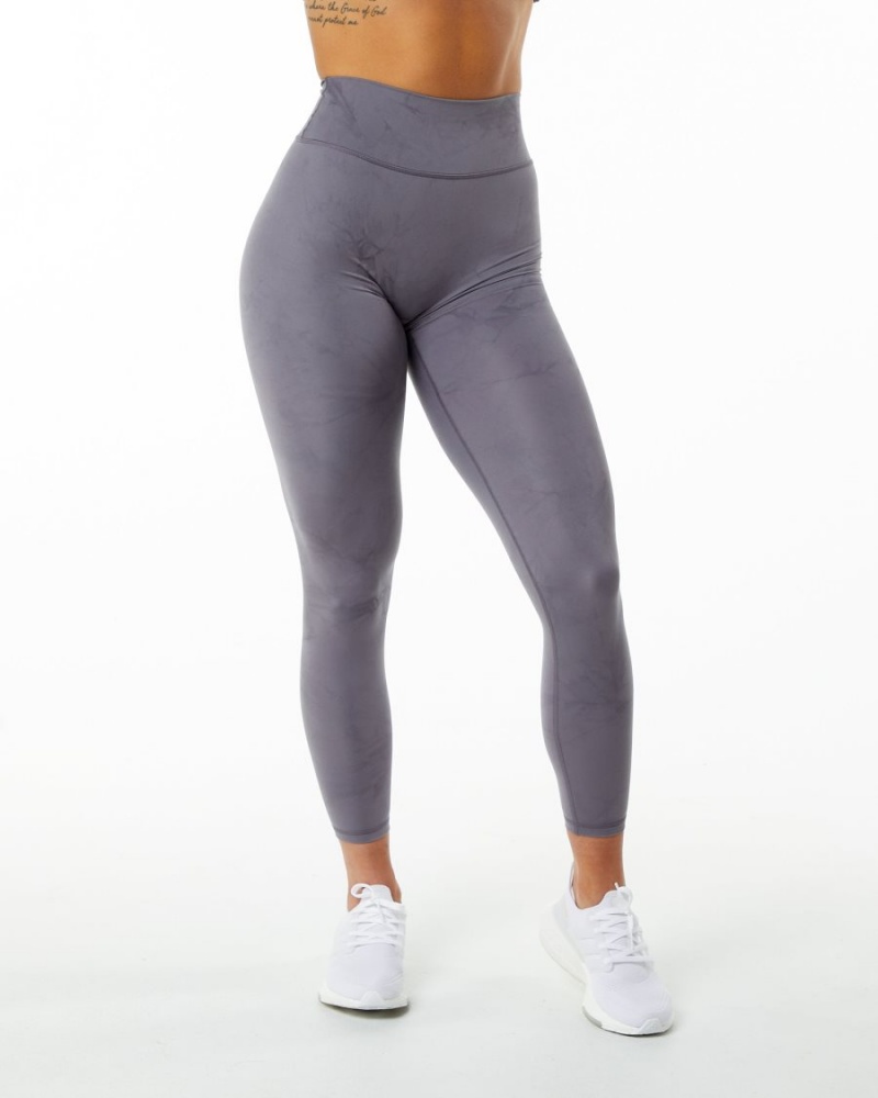 Alphalete Alphalux Wonder Legging 27" Leggings Dame Misty Lilac | XGIQWU-804