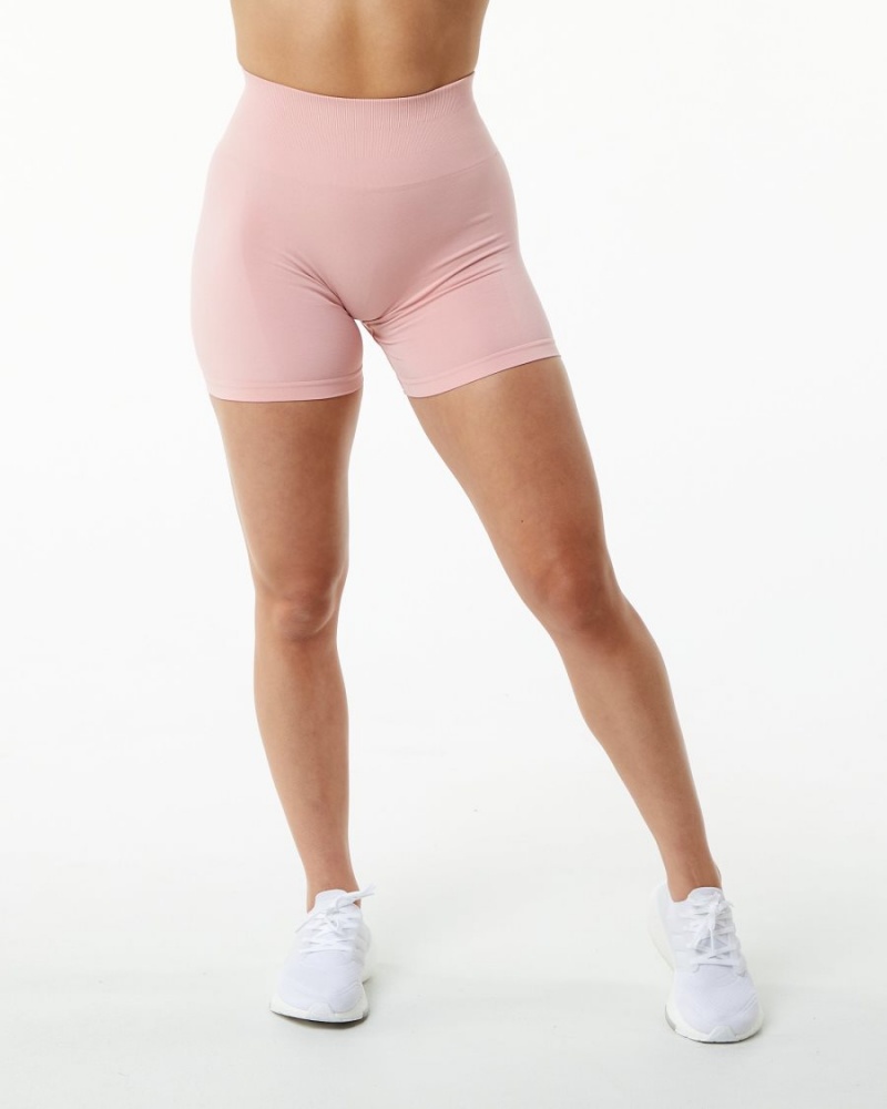 Alphalete Amplify Kort 4.5" Shorts Dame Blossom | HDWJUS-327