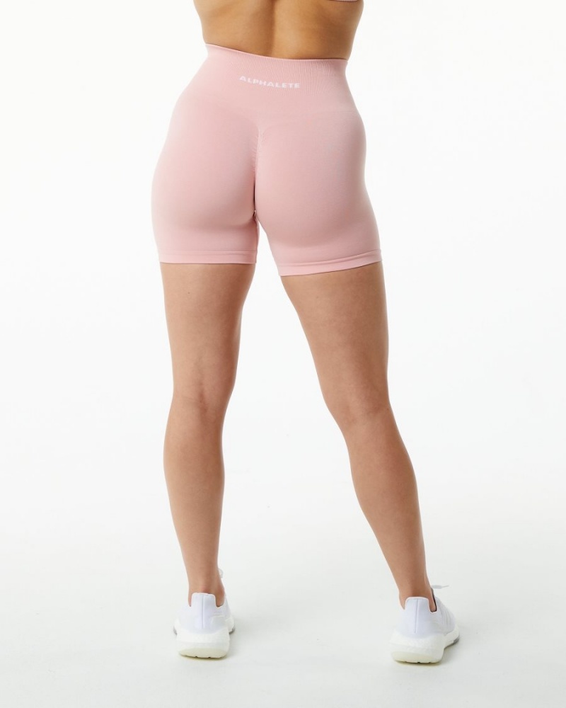 Alphalete Amplify Kort 4.5" Shorts Dame Blossom | HDWJUS-327