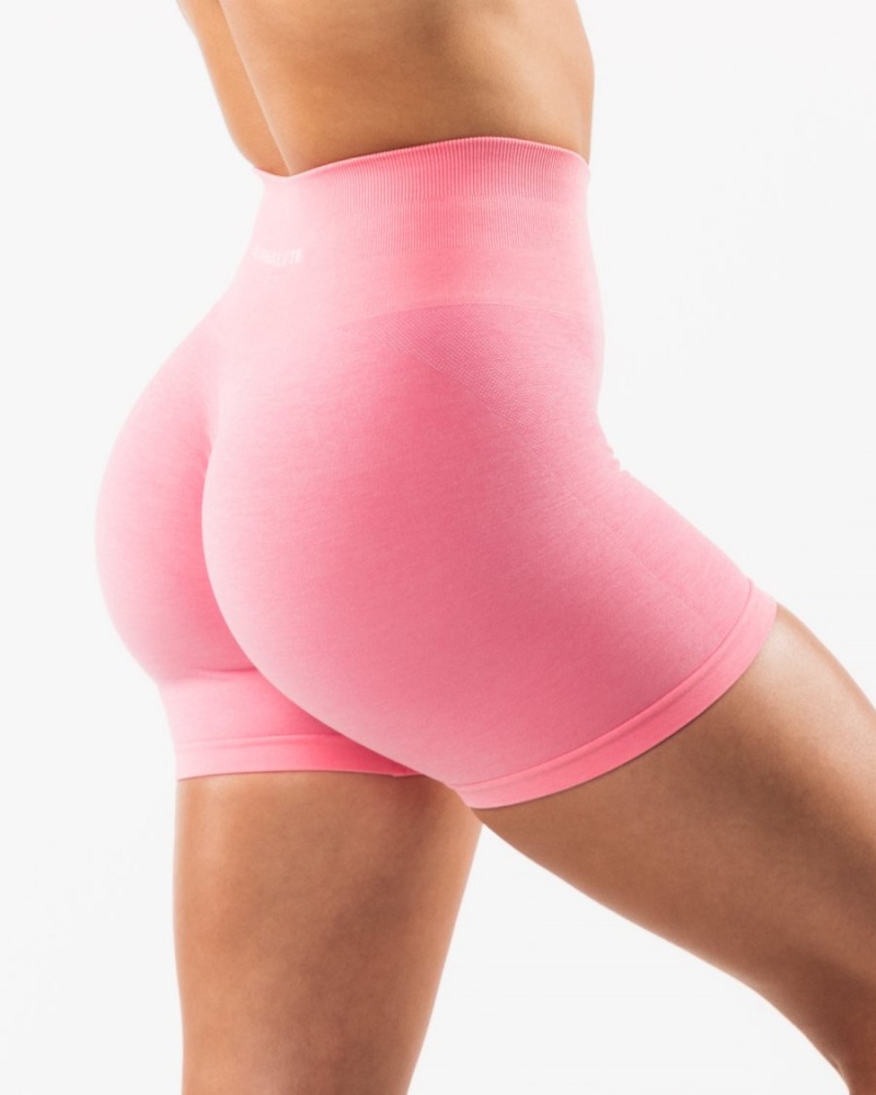 Alphalete Amplify Kort 4.5" Shorts Dame Cotton Candy | EOIHKV-856