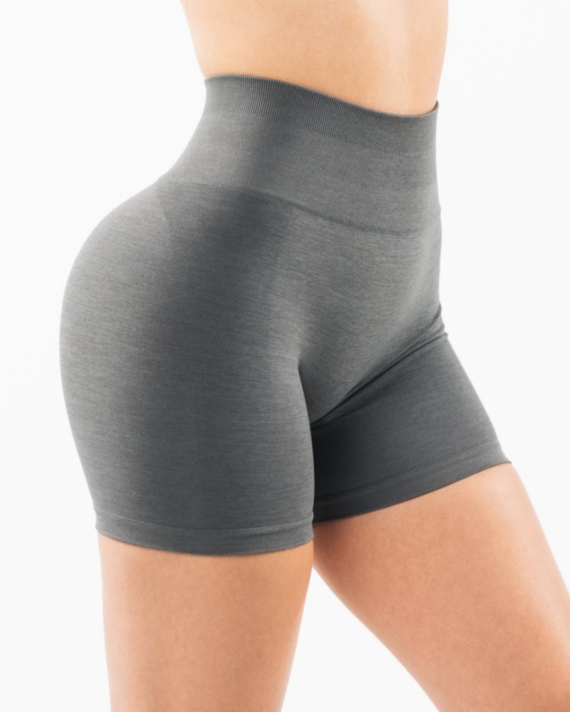 Alphalete Amplify Kort 4.5" Shorts Dame Smoke | XWGRHA-456