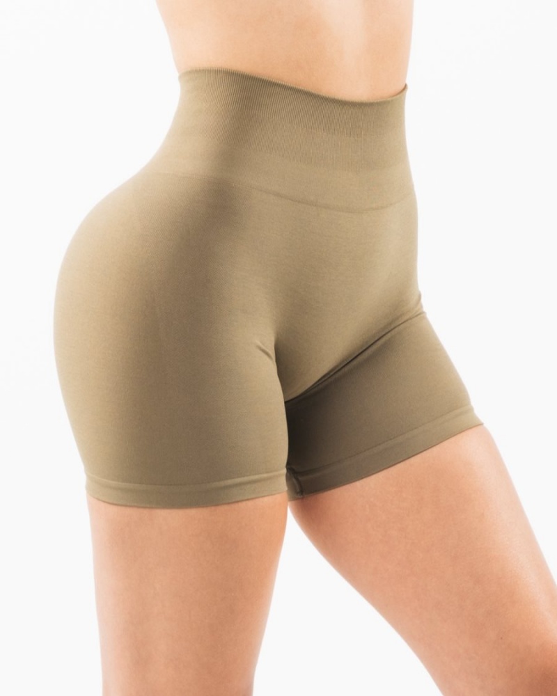 Alphalete Amplify Kort 4.5" Shorts Dame Willow | IGZSVW-463