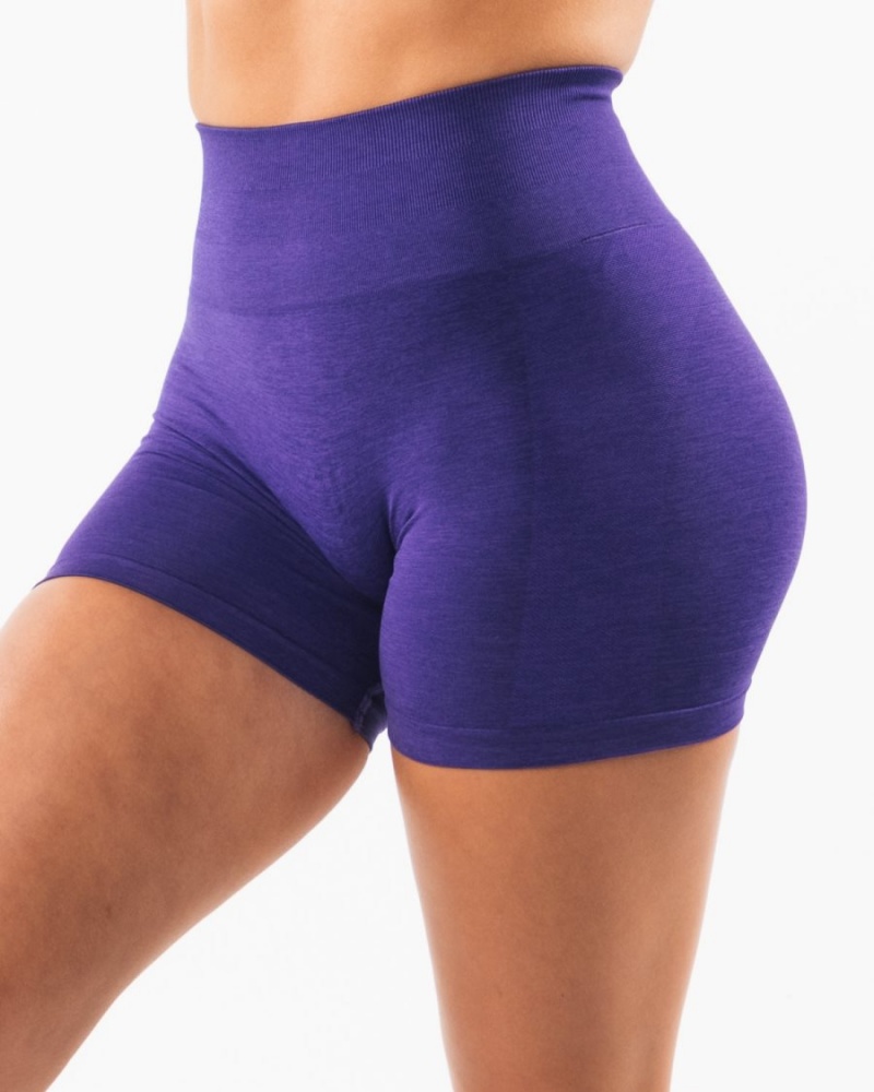 Alphalete Amplify Kort 4.5" Shorts Dame Lilla | IRZPGE-469