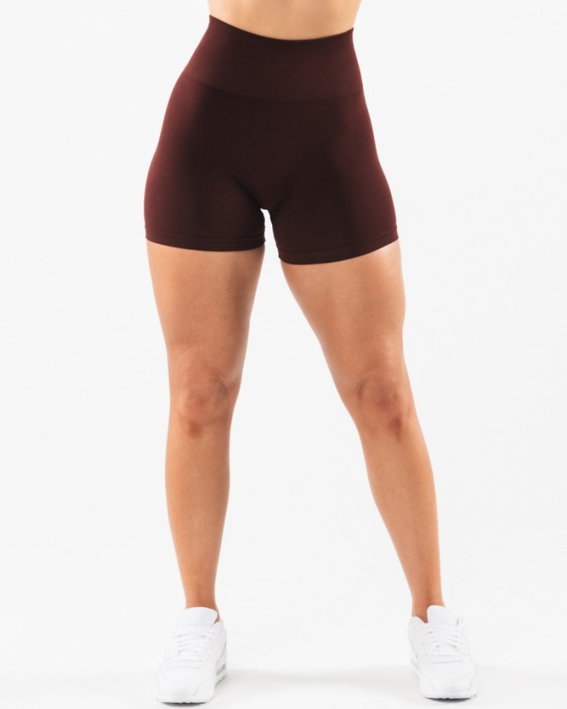 Alphalete Amplify Kort 4.5" Shorts Dame Sangria | HLVCMT-293