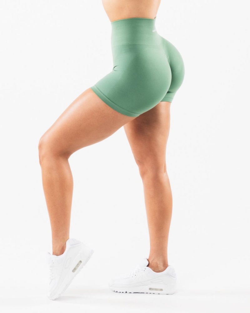 Alphalete Amplify Kort 4.5" Shorts Dame Jade | GZJWBE-328