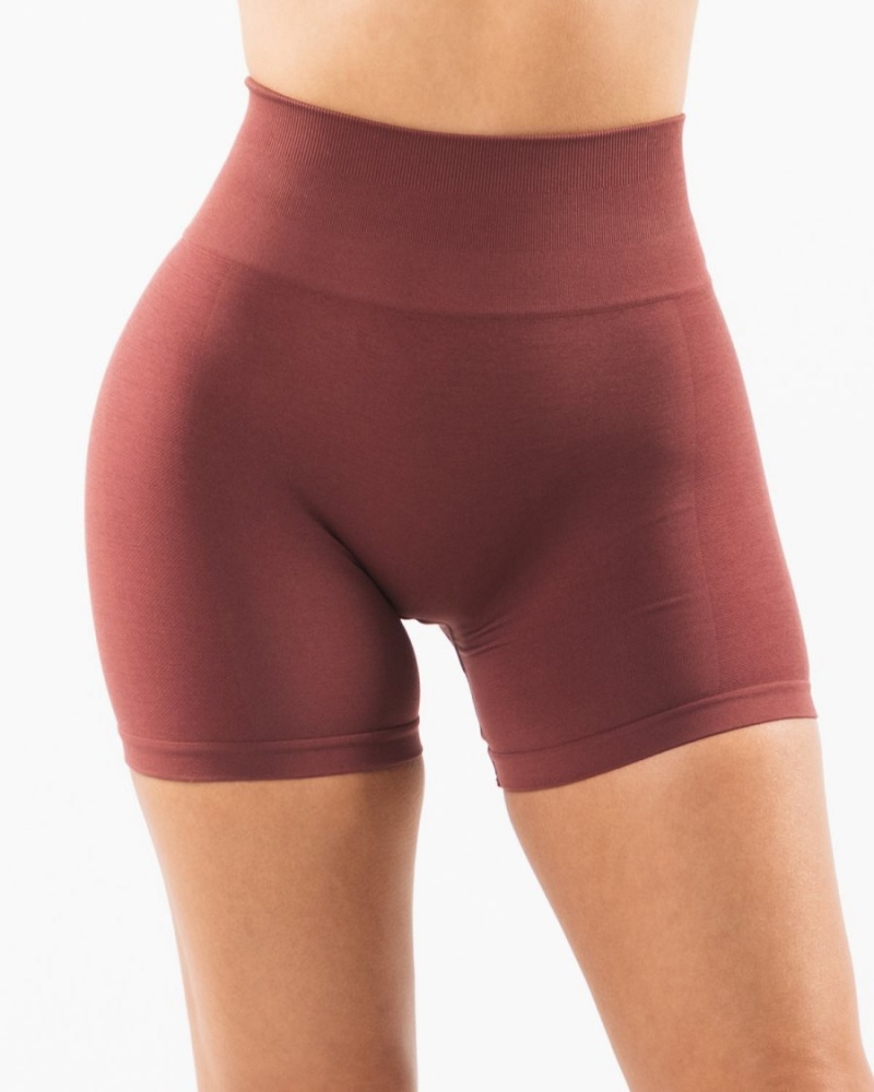 Alphalete Amplify Kort 4.5" Shorts Dame Autumn | GNQSRO-941