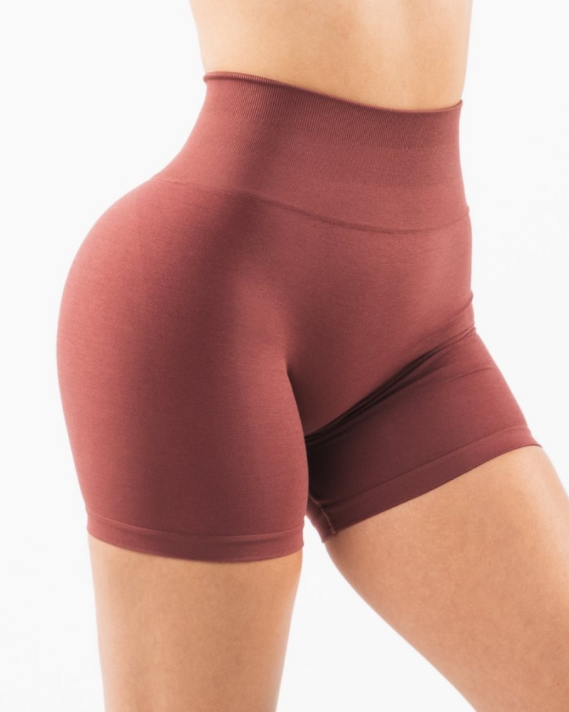 Alphalete Amplify Kort 4.5" Shorts Dame Autumn | GNQSRO-941