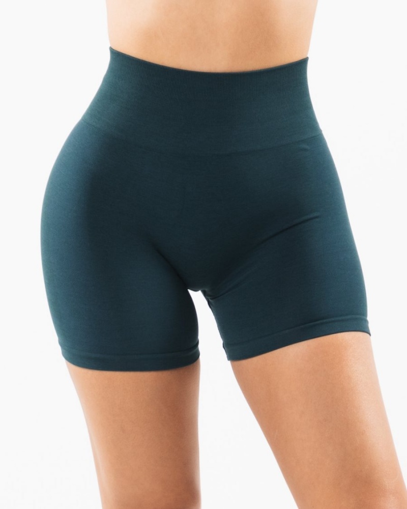 Alphalete Amplify Kort 4.5" Shorts Dame Midnight | JUHIPN-291