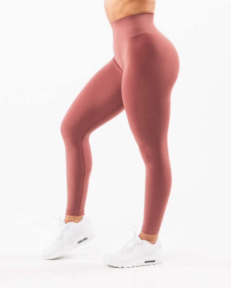 Alphalete Amplify Legging Leggings Dame Rosa | DGSJUR-043