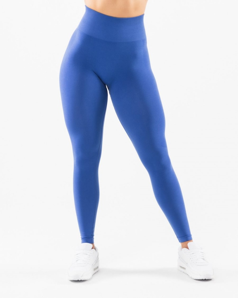 Alphalete Amplify Legging Leggings Dame Sapphire | WLVKQJ-613