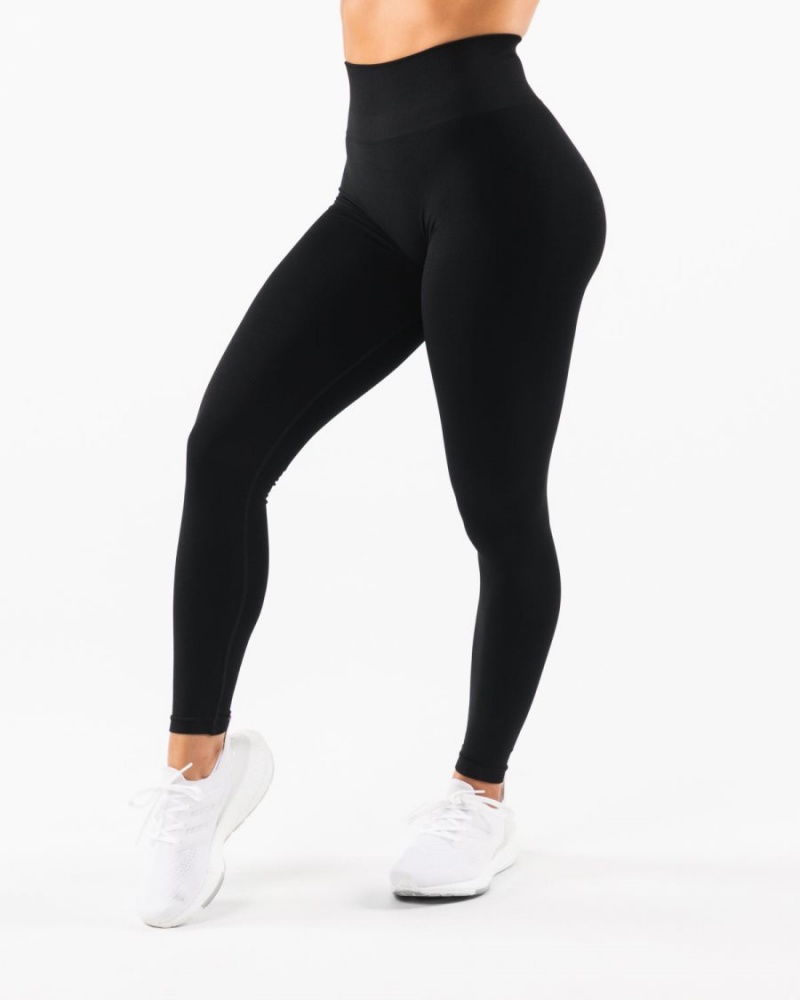 Alphalete Amplify Legging Leggings Dame Svarte | SKYMIW-685