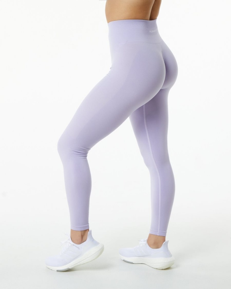 Alphalete Amplify Legging Leggings Dame Misty Lilac | ELSMHV-625