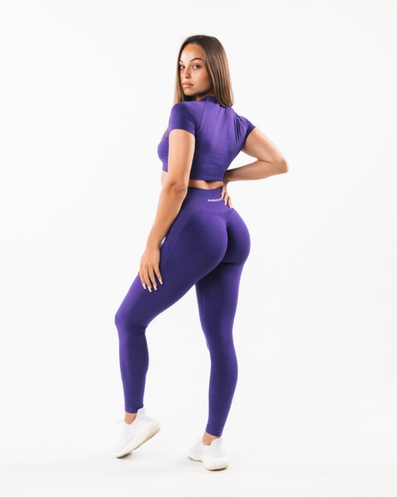 Alphalete Amplify Legging Leggings Dame Lilla | VMYXWP-769