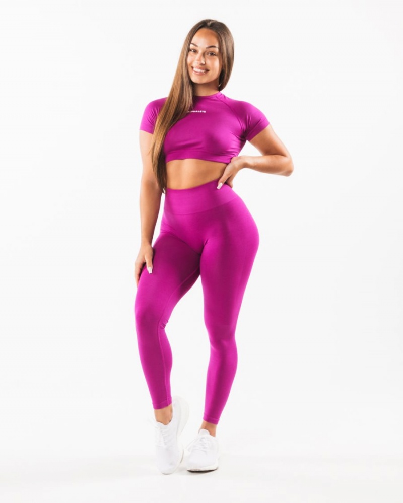 Alphalete Amplify Legging Leggings Dame Candy Crush | RPLKDS-451