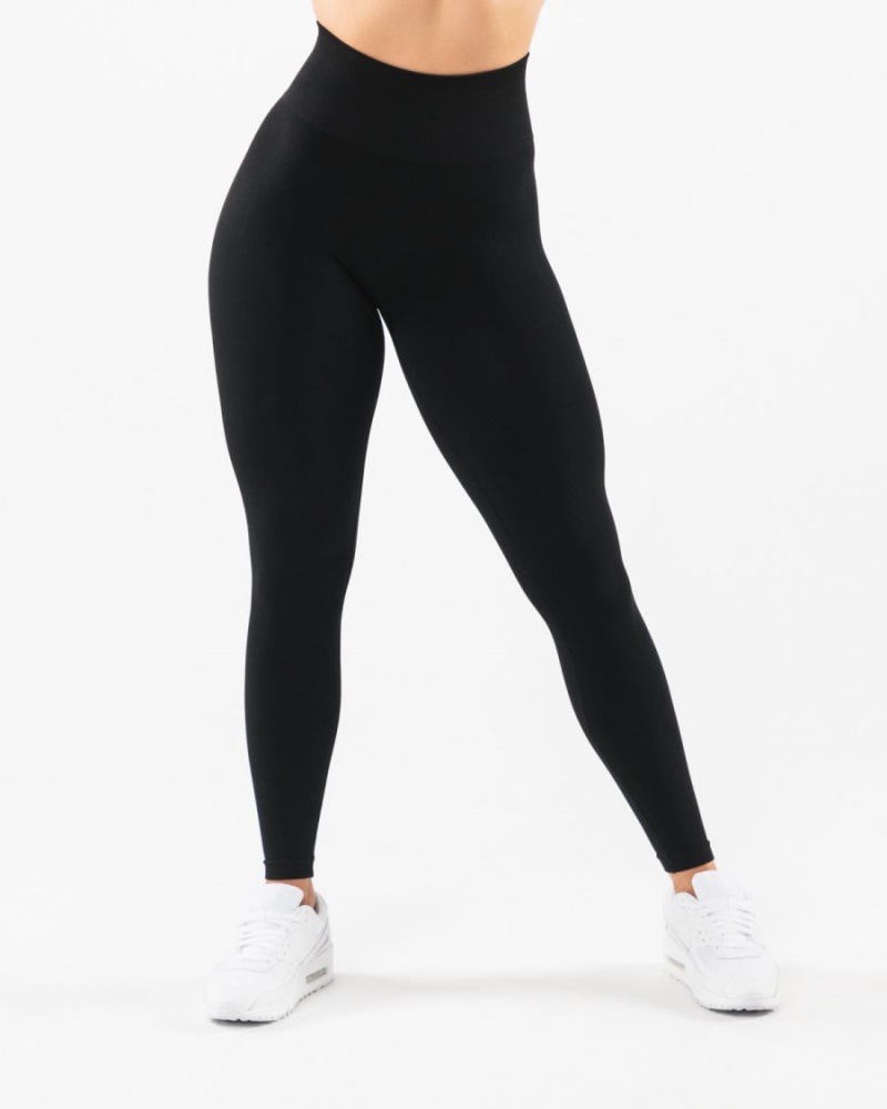 Alphalete Amplify Legging Leggings Dame Svarte | FMARJD-218