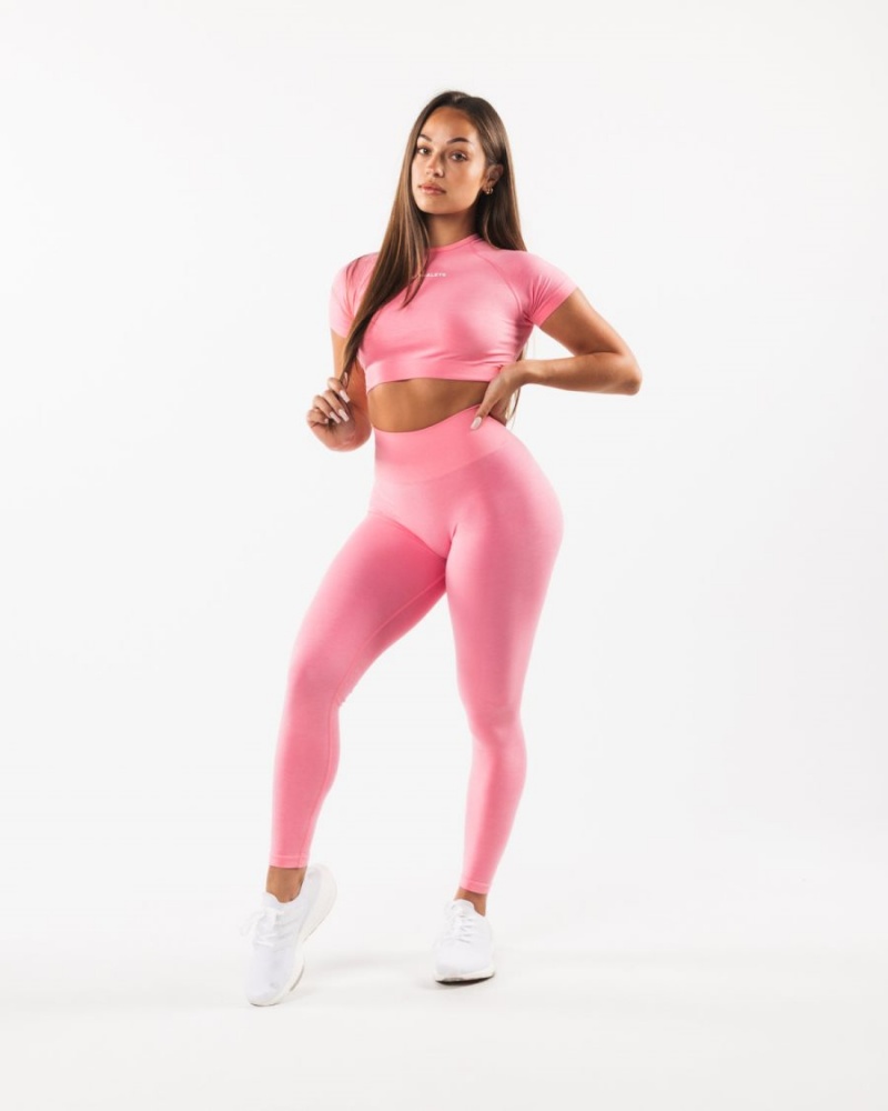 Alphalete Amplify Legging Leggings Dame Cotton Candy | DRYEUQ-548