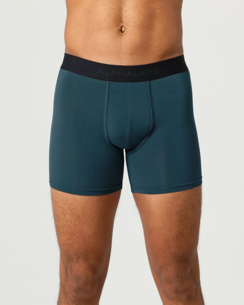 Alphalete Classic Bokser Brief 3pk Undertøy Herre Svarte | YTIXPD-698