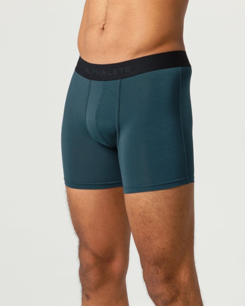 Alphalete Classic Bokser Brief 3pk Undertøy Herre Svarte | YTIXPD-698