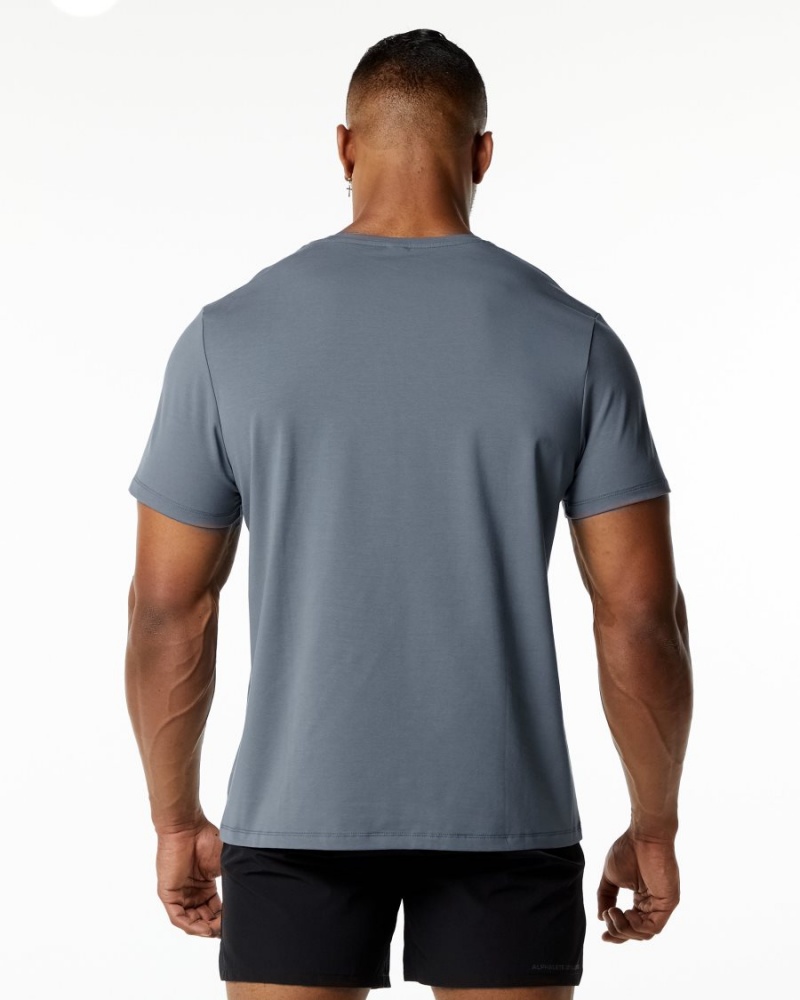 Alphalete Classic Tee Skjorte Herre Carbon | WXBZAI-215